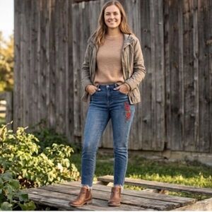 Embroidered Blue Jeans Kensie size 10